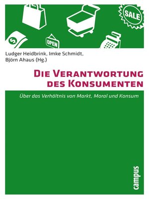 cover image of Die Verantwortung des Konsumenten